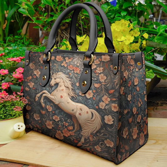 Lorva Horse Leather Bag Rustic Grace