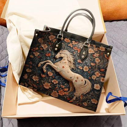 Lorva Horse Leather Bag Rustic Grace