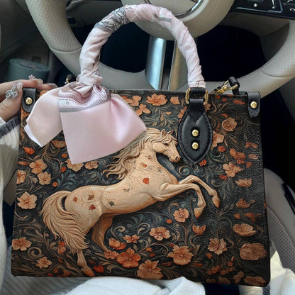 Lorva Horse Leather Bag Rustic Grace