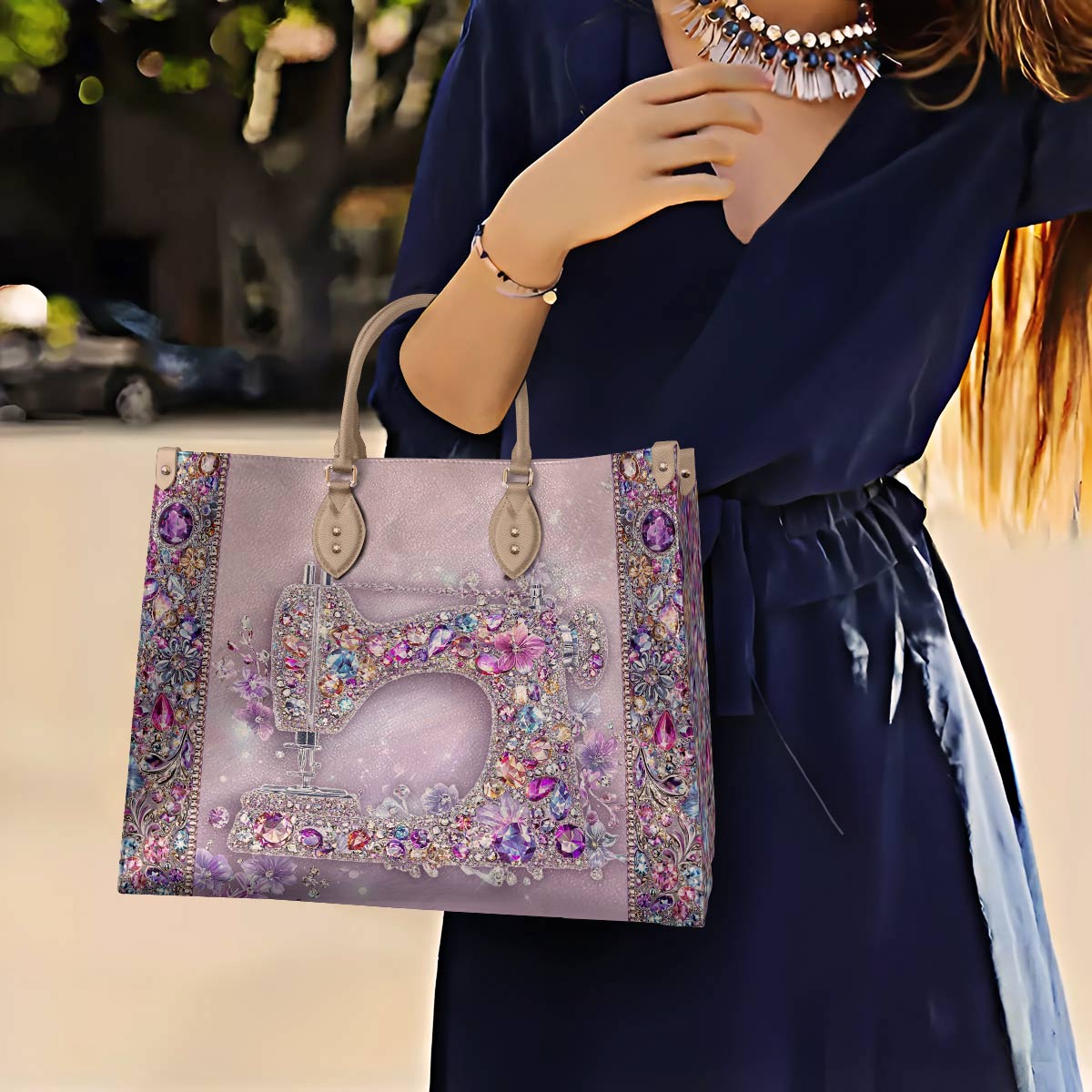 Lorva Leather Bag Gentle Sewing Machine