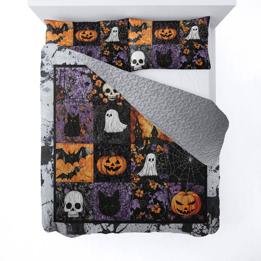Halloween Lorva All Season Quilt 3-Piece Set Mysterious