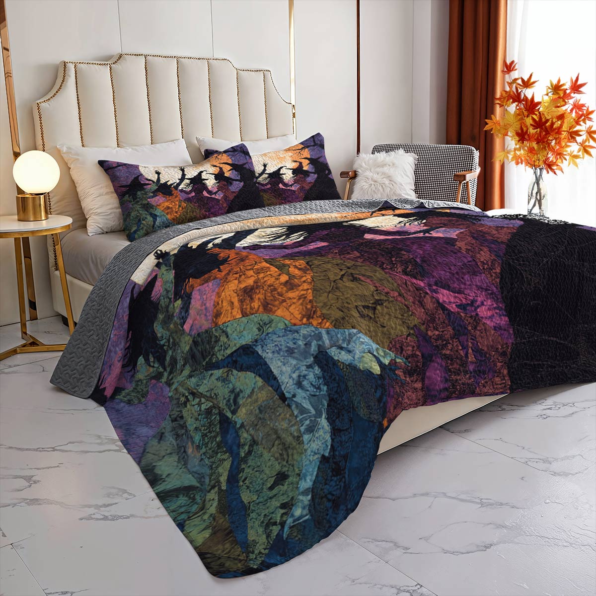 Witch Lorva All Season Quilt 3-Piece Set Crazy