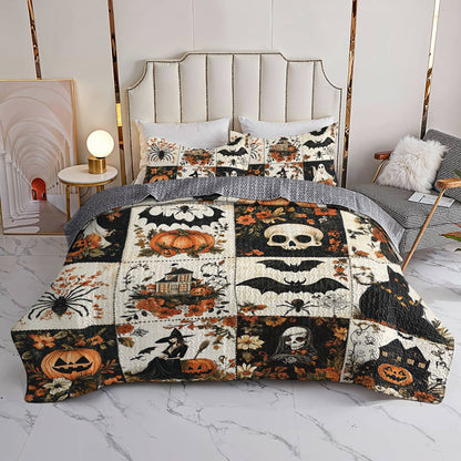 Halloween Lorva All Season Quilt 3-Piece Set Autumnal Dreams