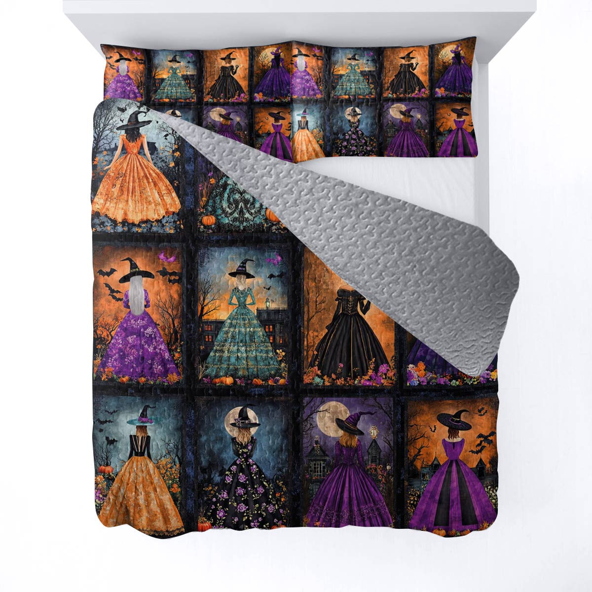 Witch Lorva All Season Quilt 3-Piece Set Waltz of the Witches