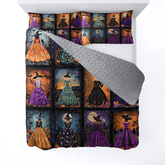 Witch Lorva All Season Quilt 3-Piece Set Waltz of the Witches