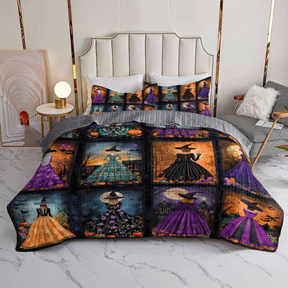Witch Lorva All Season Quilt 3-Piece Set Waltz of the Witches