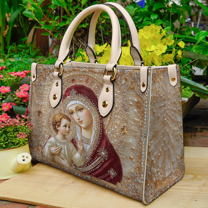 Lorva Leather Bag Holy Mother Serenity