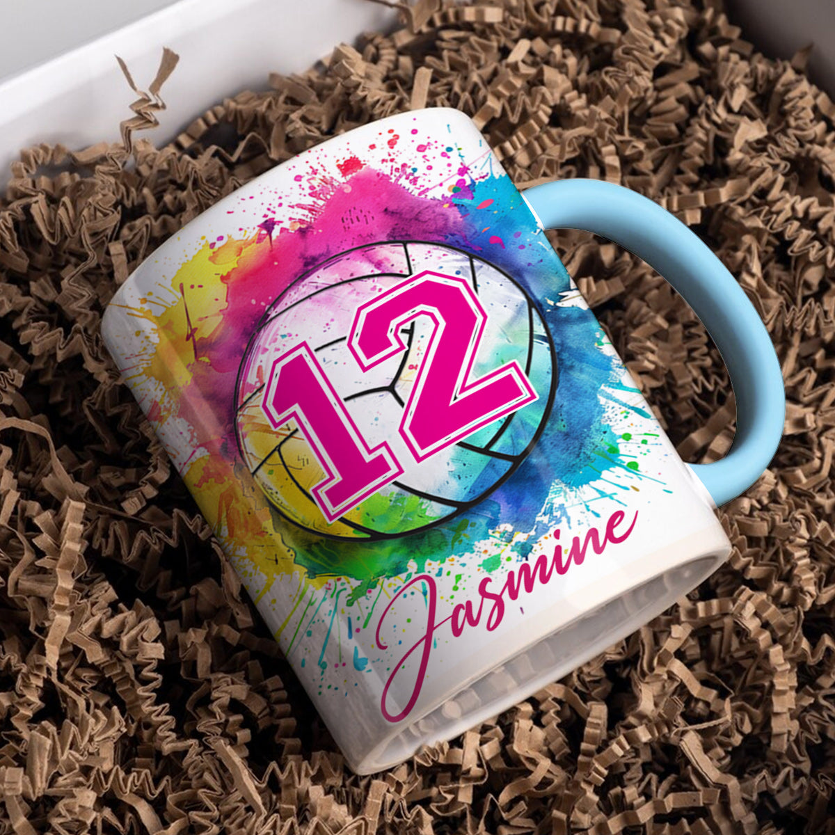 Lorva Personalized Mug Just A Girl Who Loves Volleyball