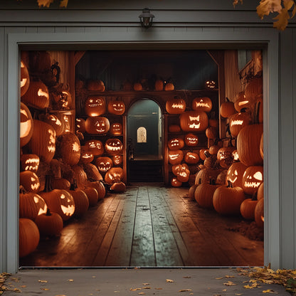 Lorva Halloween Garage Door Banner Decoration The Great Pumpkin Haunt