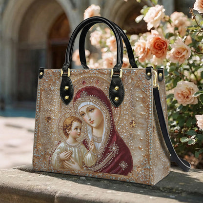 Lorva Leather Bag Holy Mother Serenity