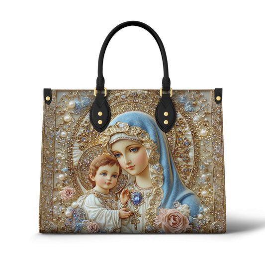 Lorva Leather Bag Divine Madonna And Child