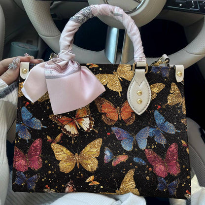 Lorva Butterfly Leather Bag Butterfly Galaxy Glow