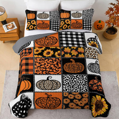 Lorva All Season Quilt 3-Piece Set Autumn Safari