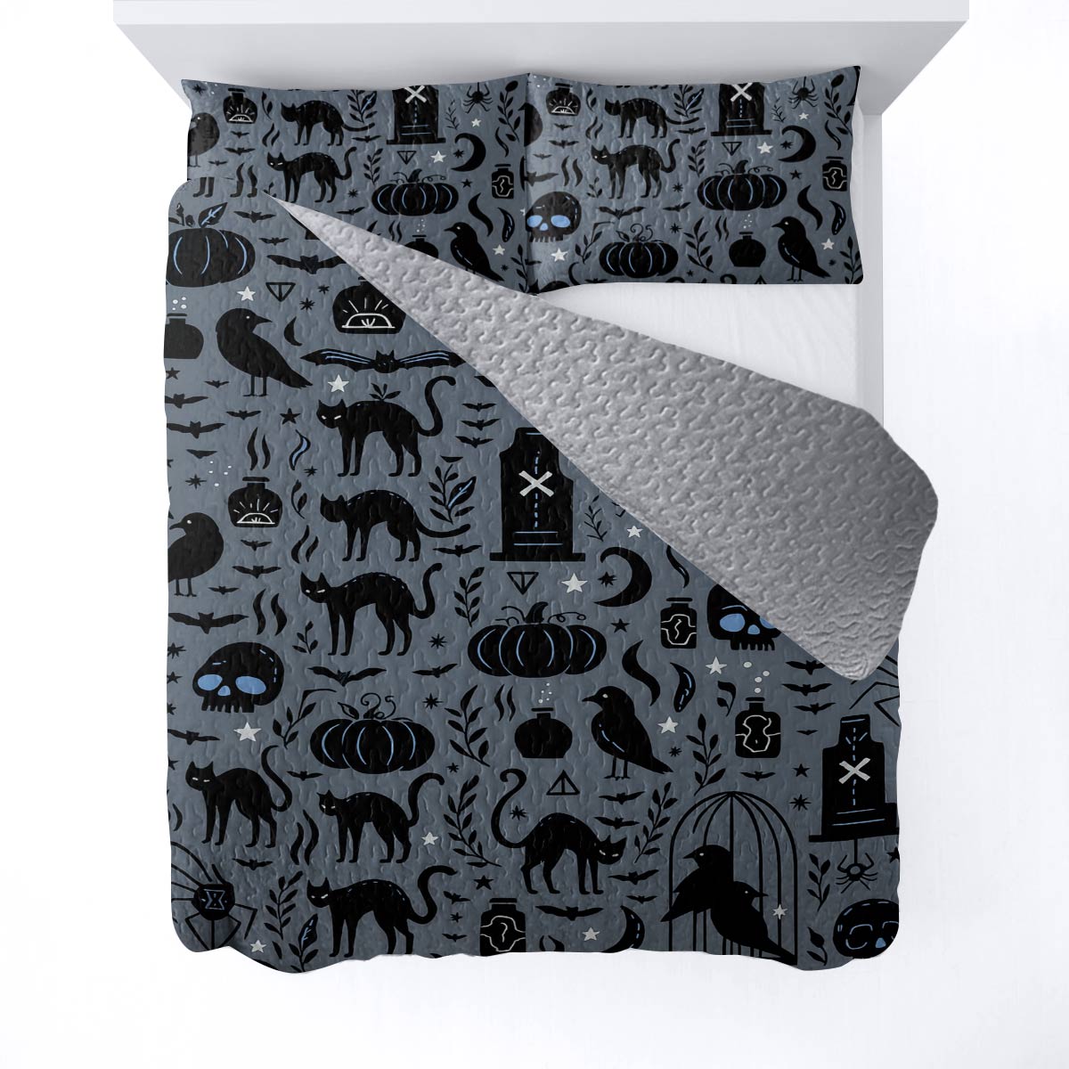 Halloween Lorva All Season Quilt 3-Piece Set The Dark