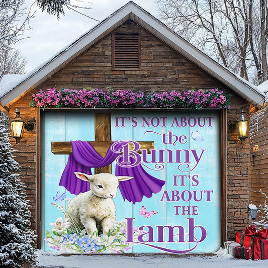 Lorva Garage Door Banner Decoration A Meaningful Easter