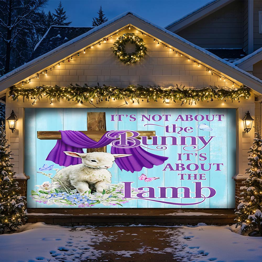 Lorva Garage Door Banner Decoration A Meaningful Easter
