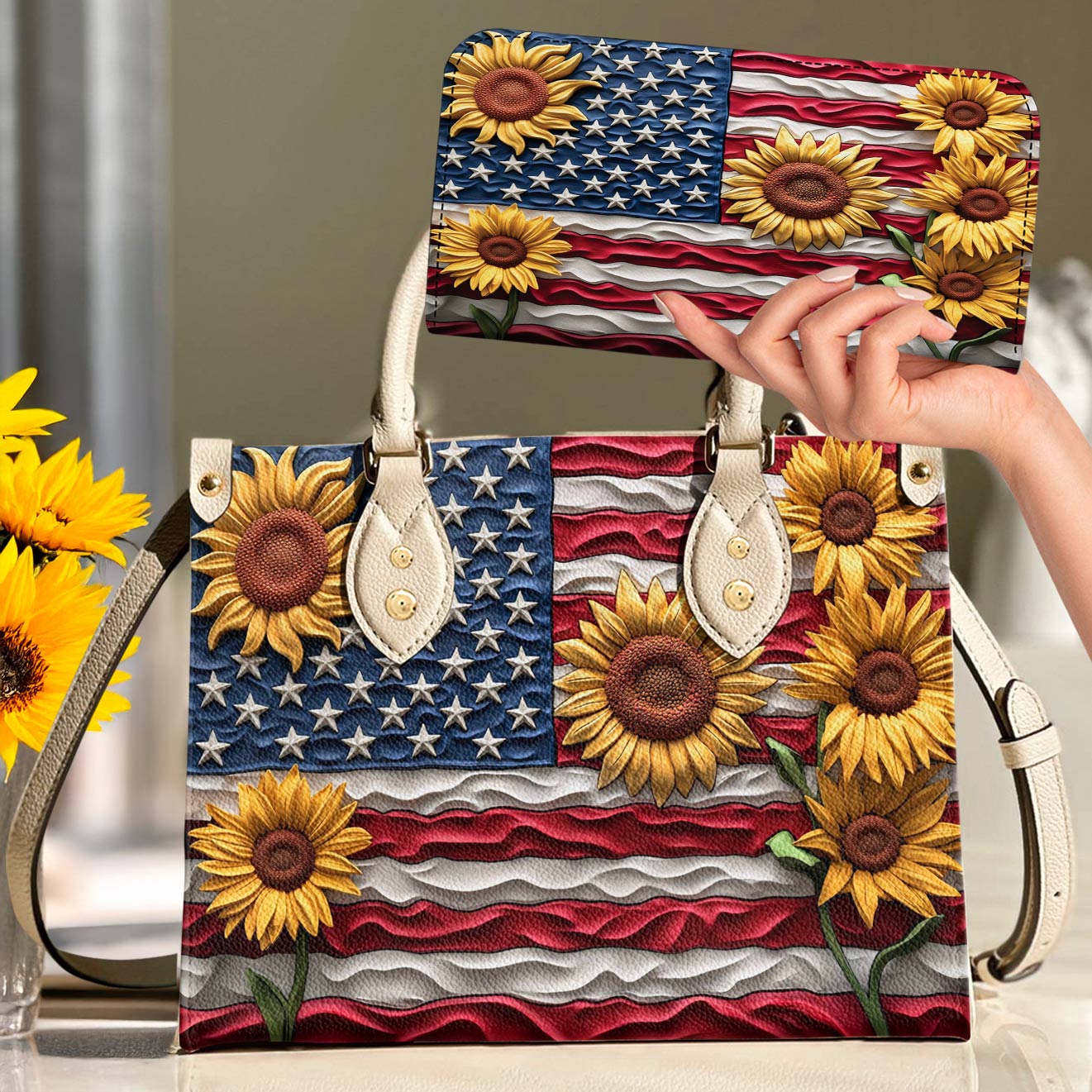 Lorva Leather Bag Sunflower Freedom