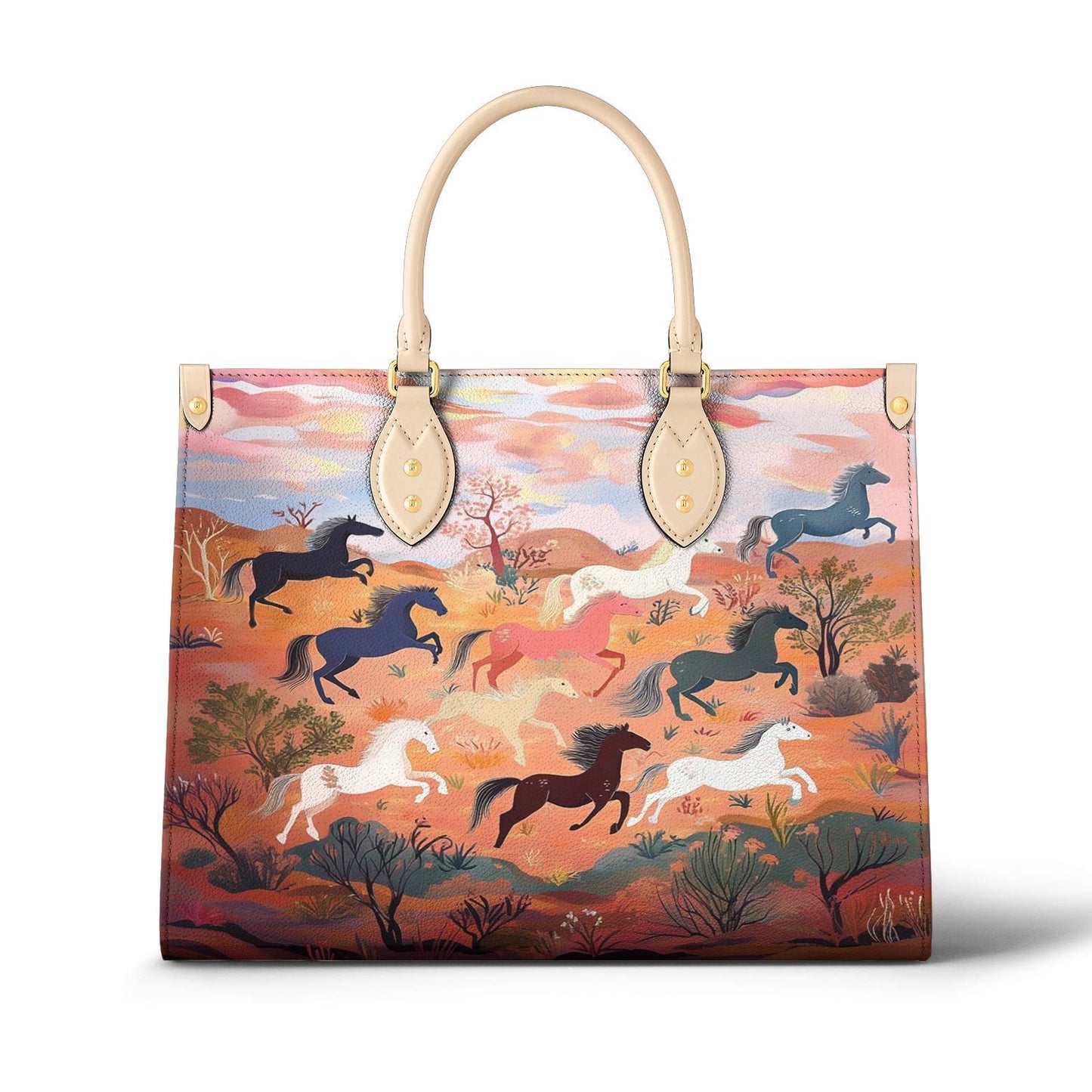 Lorva Leather Bag Desert Gallop