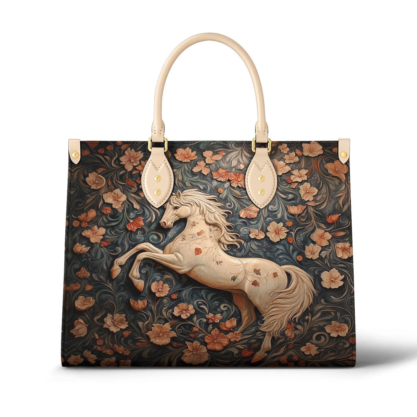 Lorva Horse Leather Bag Rustic Grace