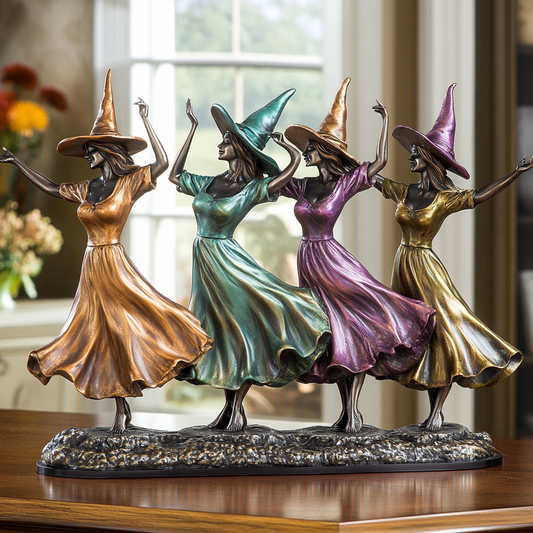 Witch Custom Shaped 2D Print Acrylic Plaque Witches of the Dance