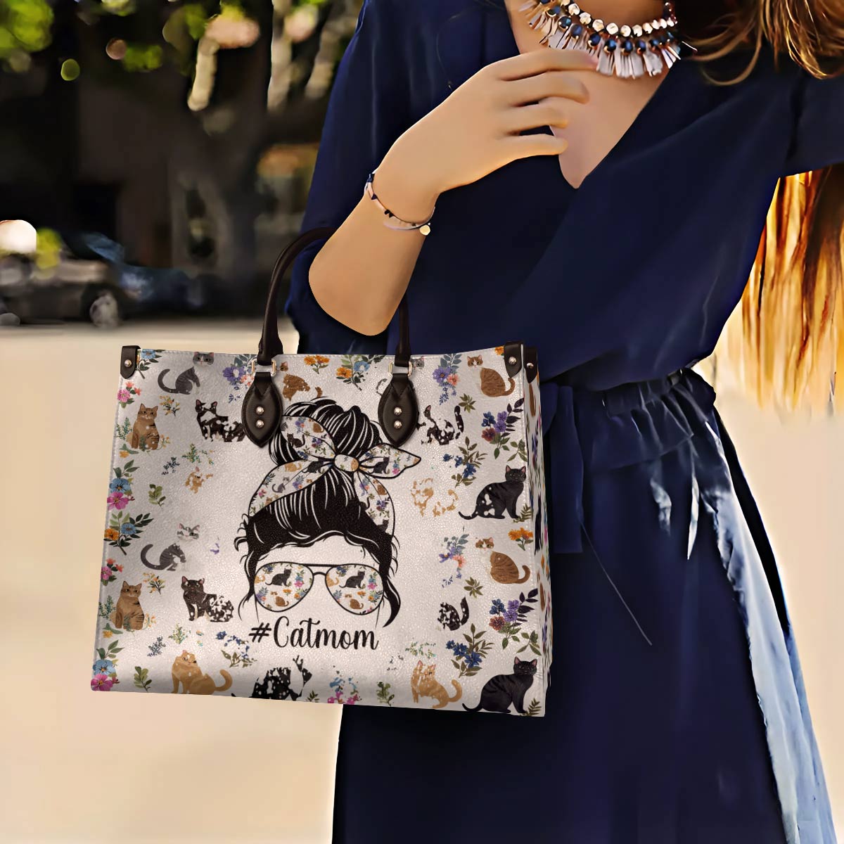 Lorva Leather Bag Catmom