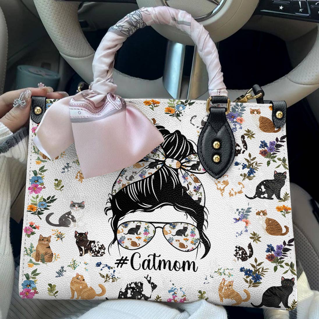 Lorva Leather Bag Catmom