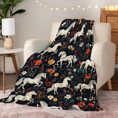 Lorva Fleece Blanket Just Like My Horse