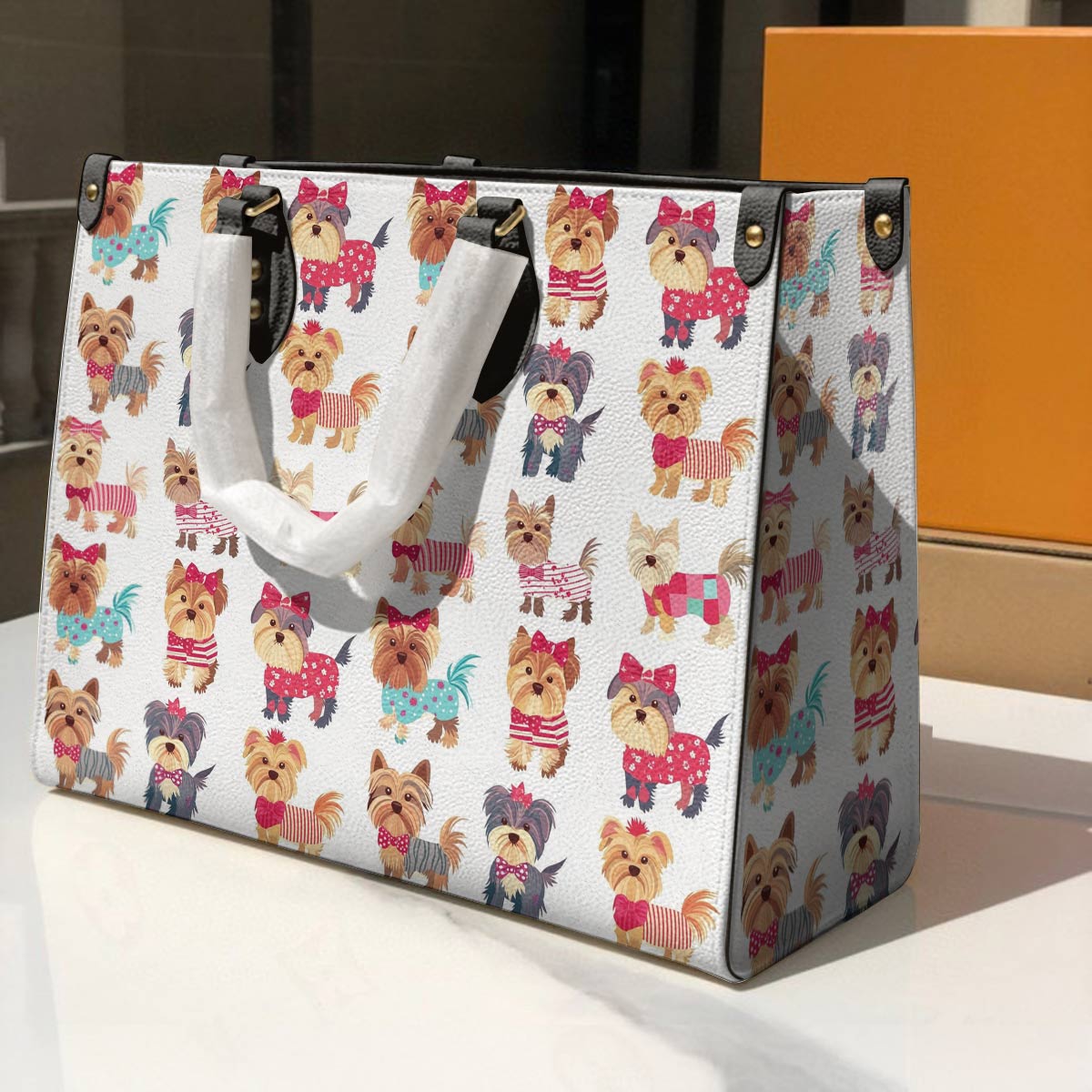 Lorva Leather Bag Sweet Yorkie
