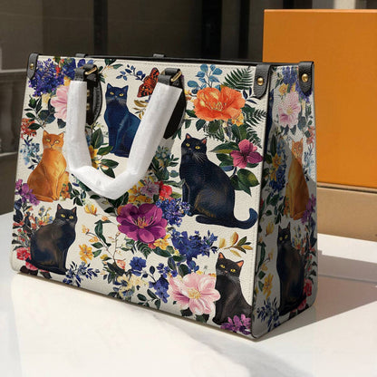 Lorva Leather Bag Botanic Purrfection