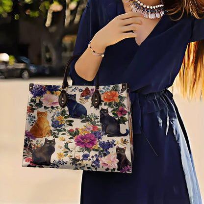 Lorva Leather Bag Botanic Purrfection