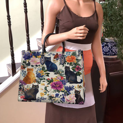 Lorva Leather Bag Botanic Purrfection