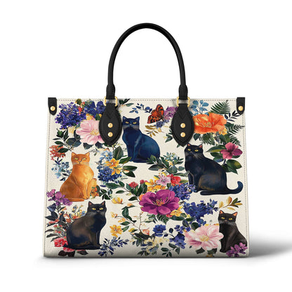 Lorva Leather Bag Botanic Purrfection