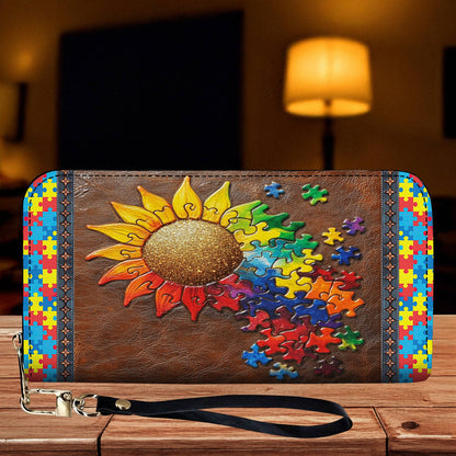 Lorva Leather Wallet You Are My Sunshine