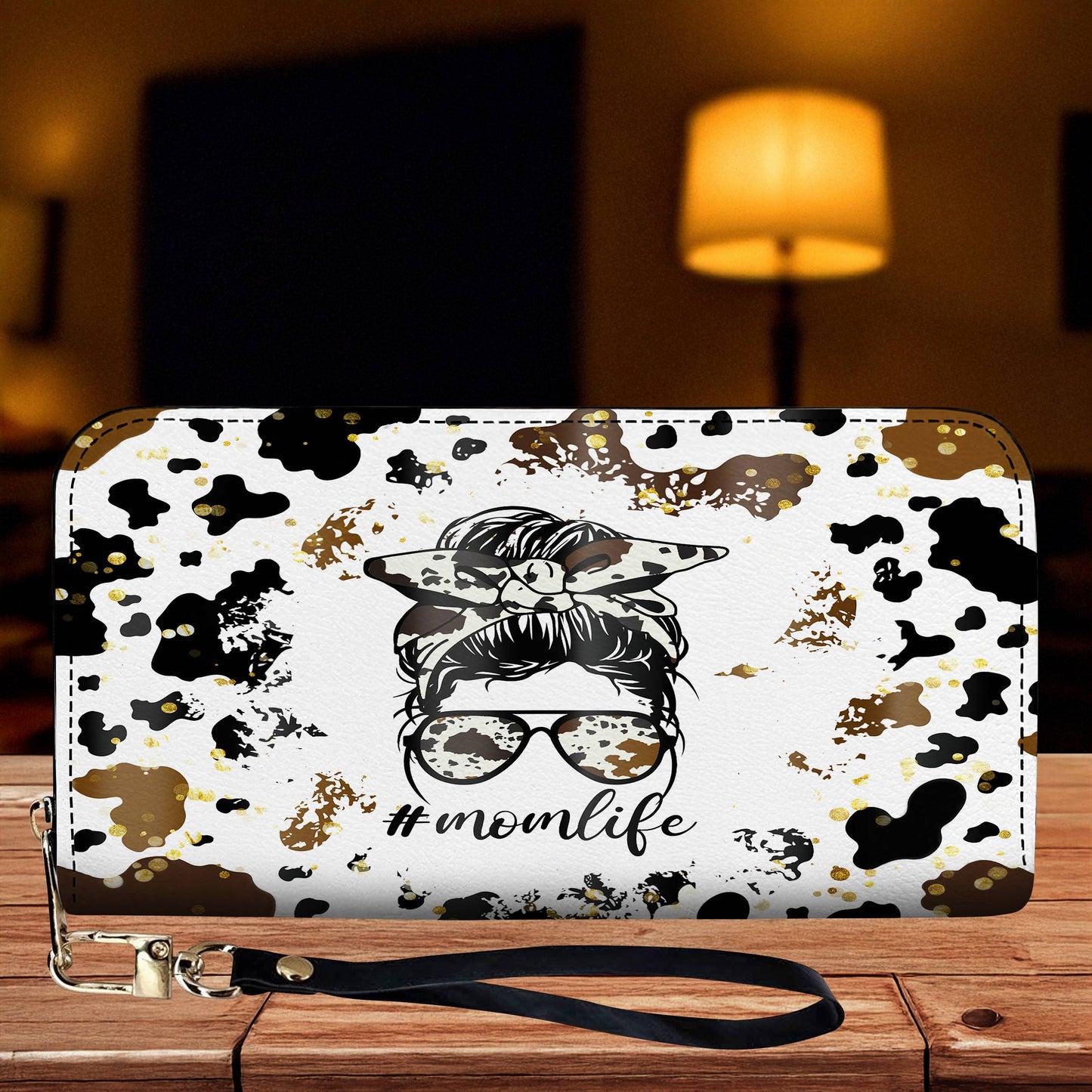 Lorva Leather Wallet Cowmom