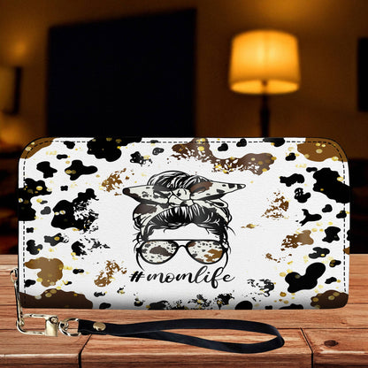 Lorva Leather Wallet Cowmom