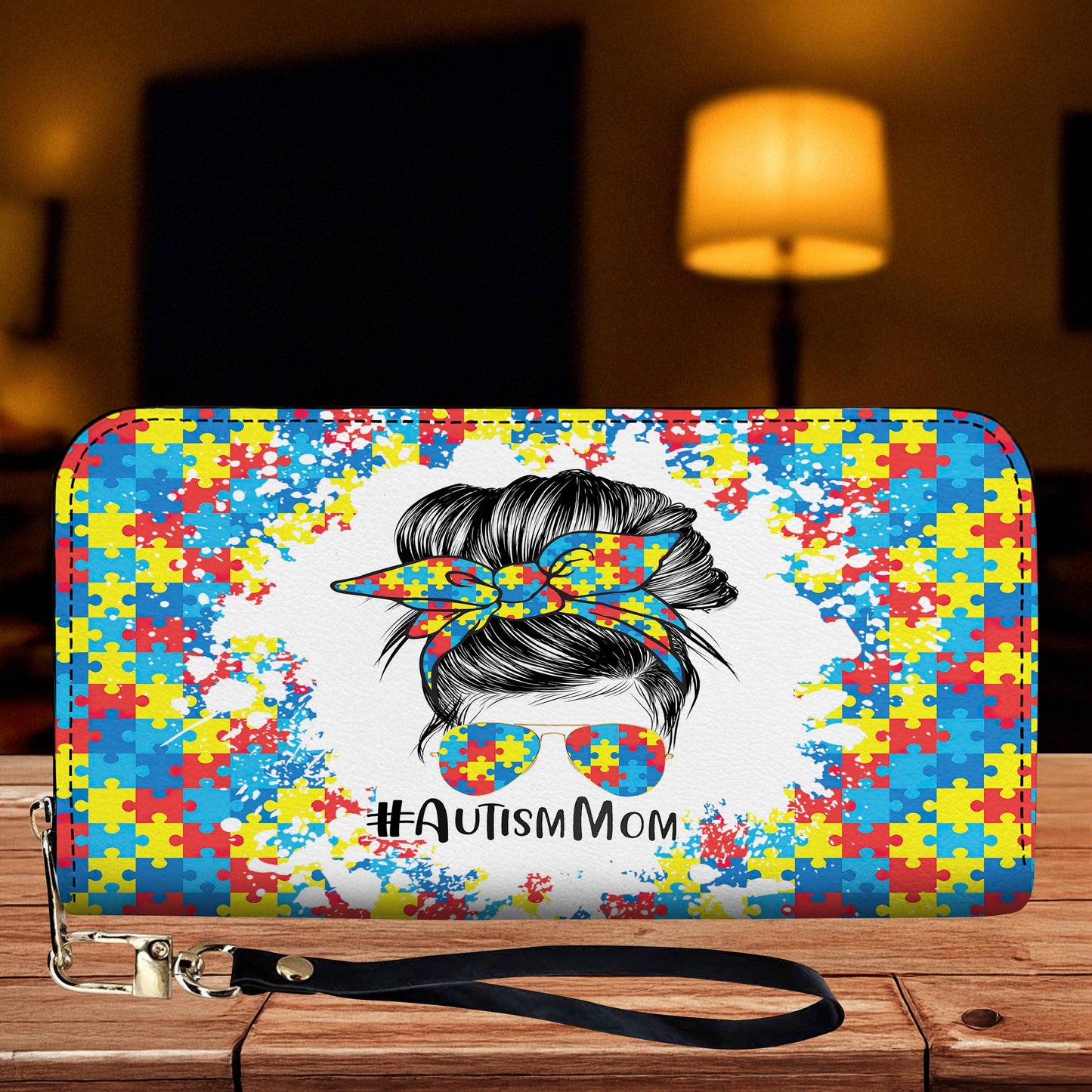 Lorva Leather Wallet Autismmom