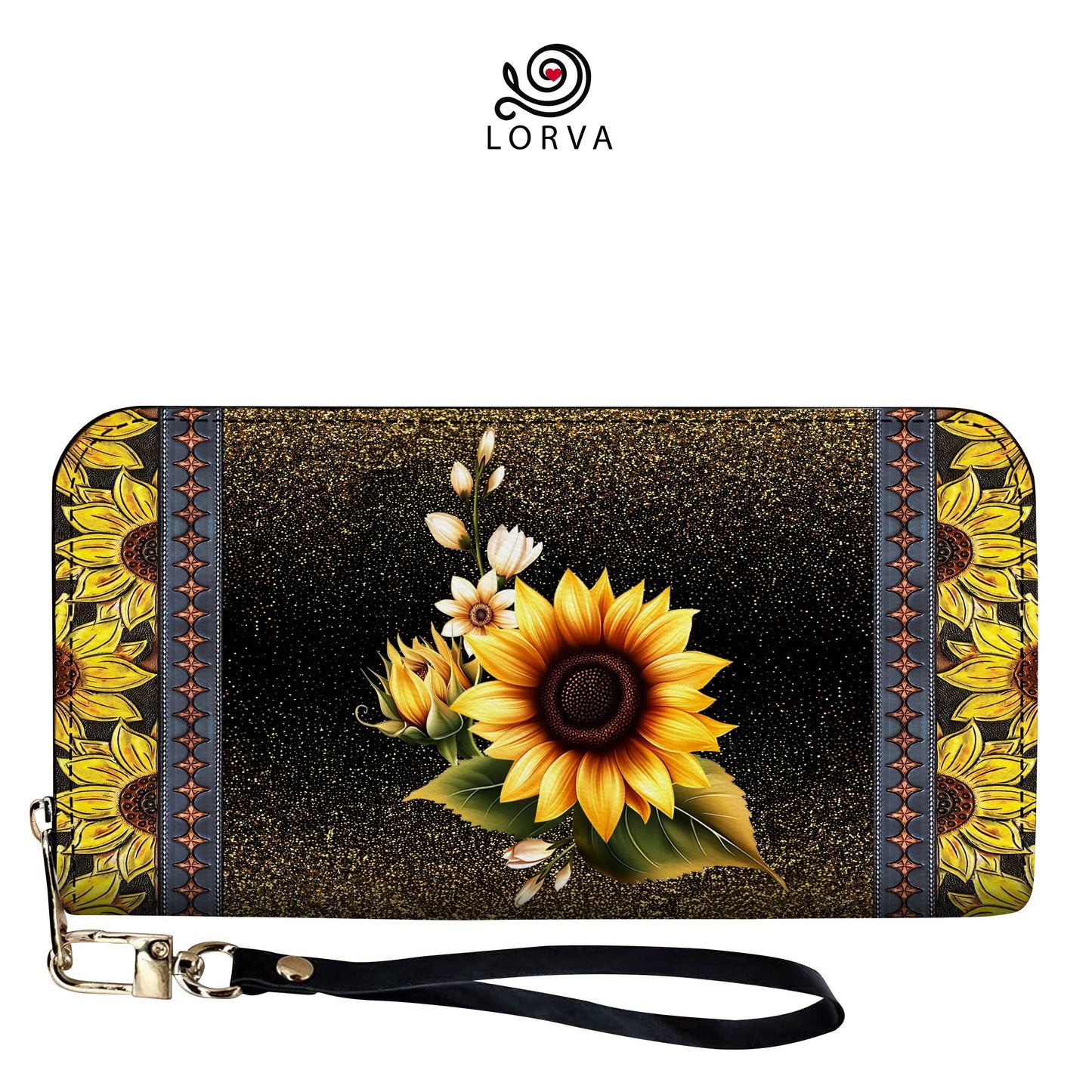 Lorva Leather Wallet Radiate Positivity