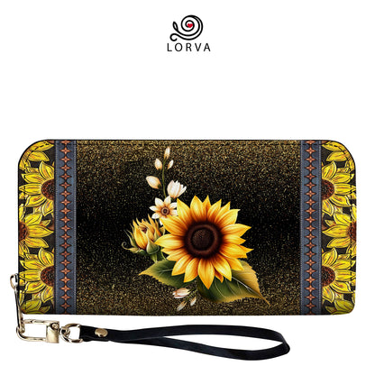 Lorva Leather Wallet Radiate Positivity
