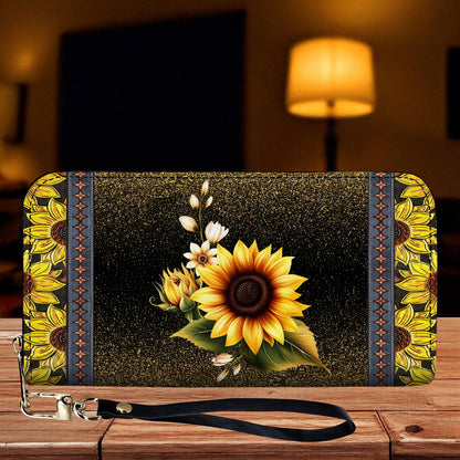 Lorva Leather Wallet Radiate Positivity