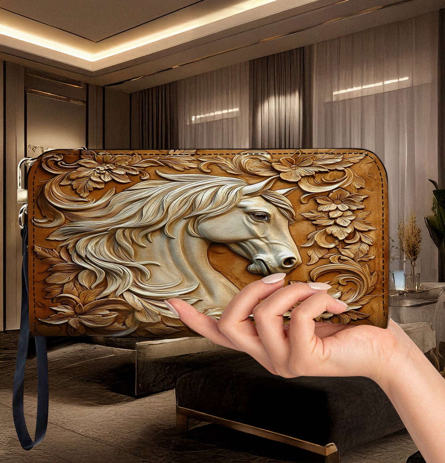 Lorva Leather Wallet Majestic Harmony