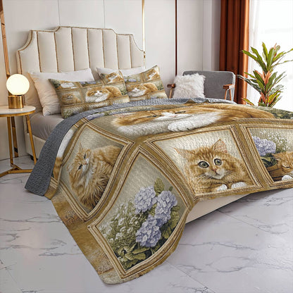 Lorva All Season Quilt 3-Piece Set Through the Cat Window