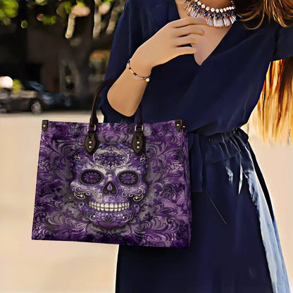 Lorva Leather Bag Mandala Sugar Skull