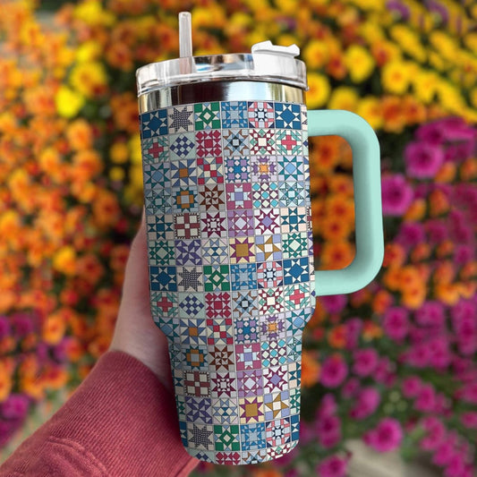 Lorva Tumbler Traditional Quilting Blocks