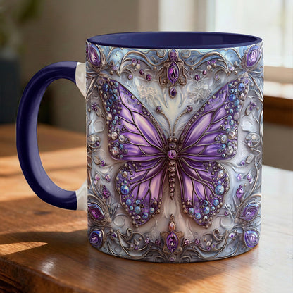 Lorva Acent Mug Beautiful Butterfly