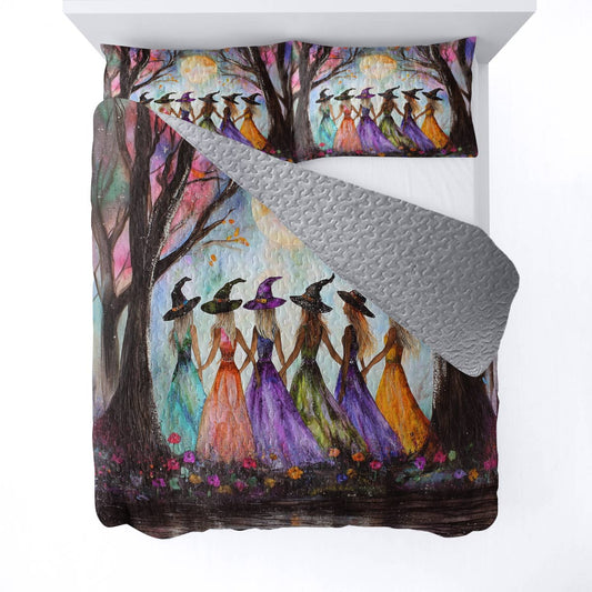 Witch Lorva All Season Quilt 3-Piece Set Spellbound Sisterhood
