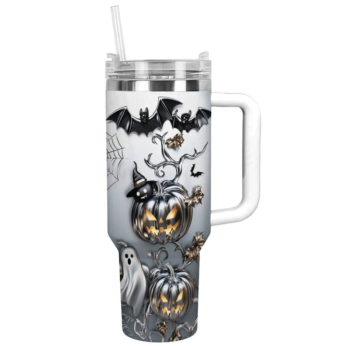 Lorva Tumbler Haunted Pumpkins