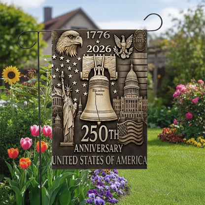 Lorva Garden America Flag Liberty