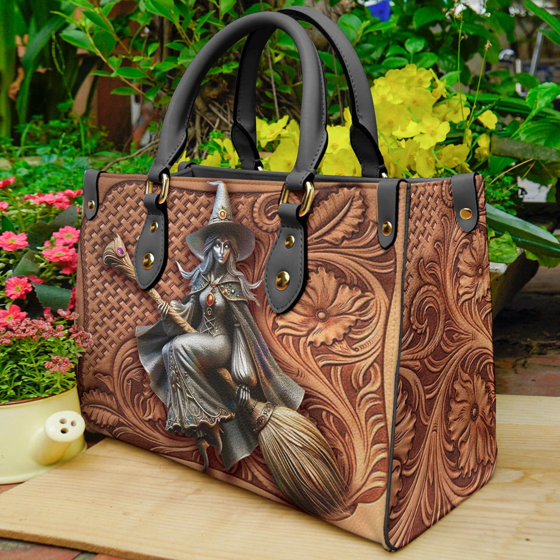Witch Lorva Leather Bag The Enchanted Witch