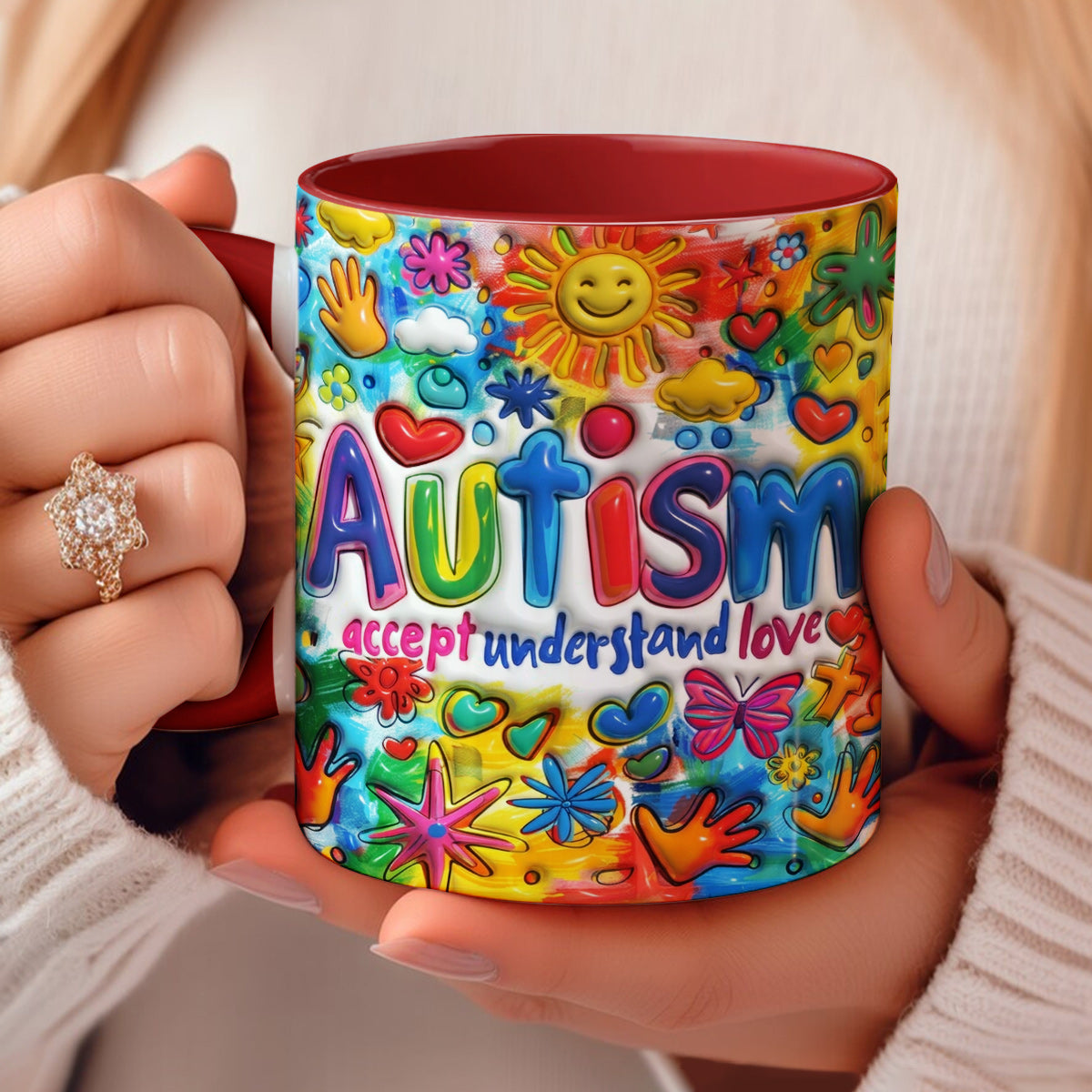 Lorva Mug Accept Understand Love