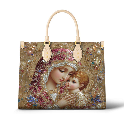 Lorva Leather Bag Heavenly Pearl Luxe